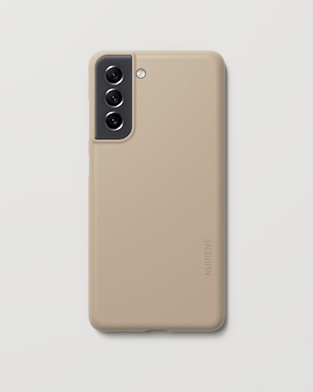 Thin Case Clay Beige Samsung S21 FE – NUDIENT - Main Image