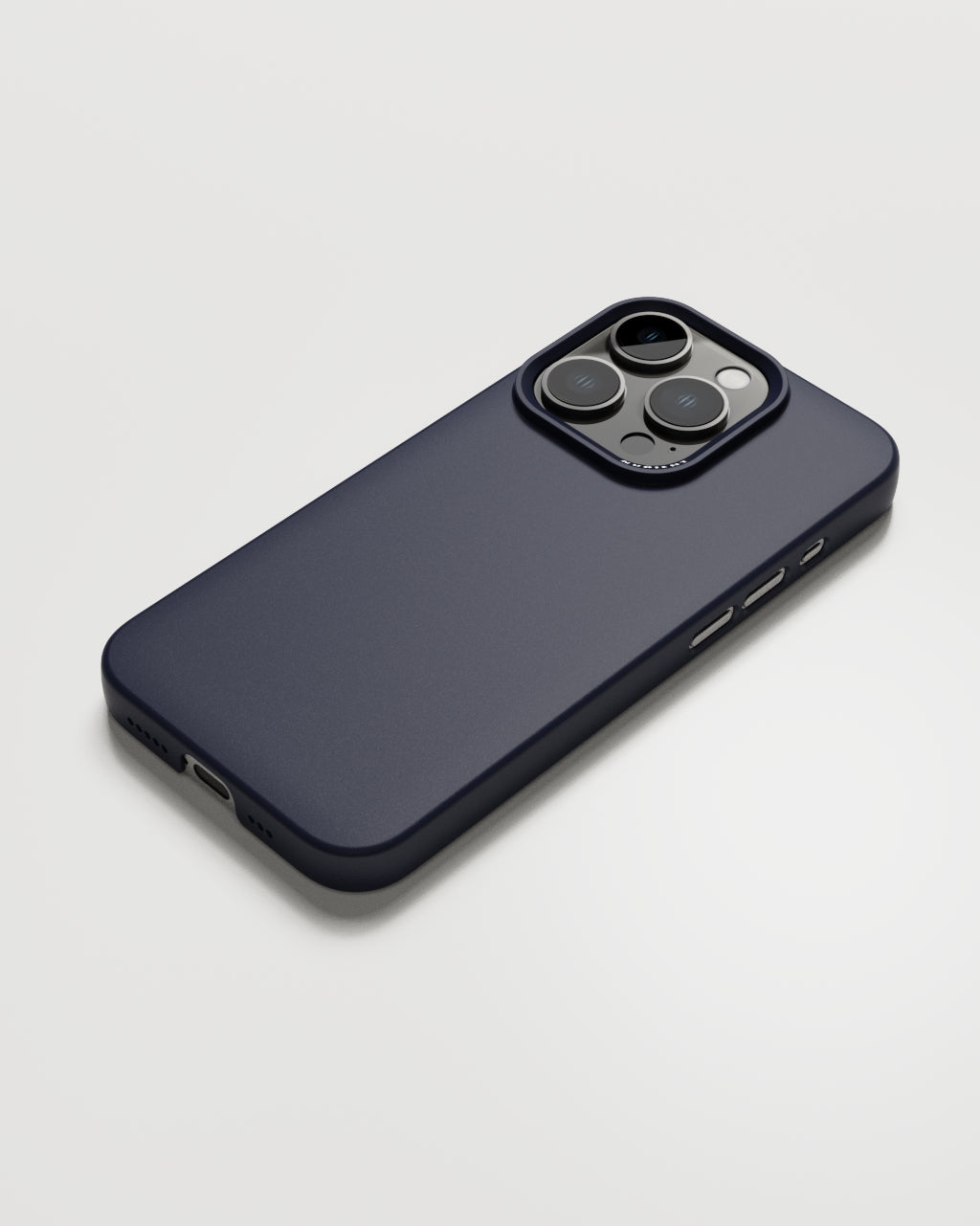 Thin Case - iPhone 15 Pro - Ink Black & Midwinter Blue