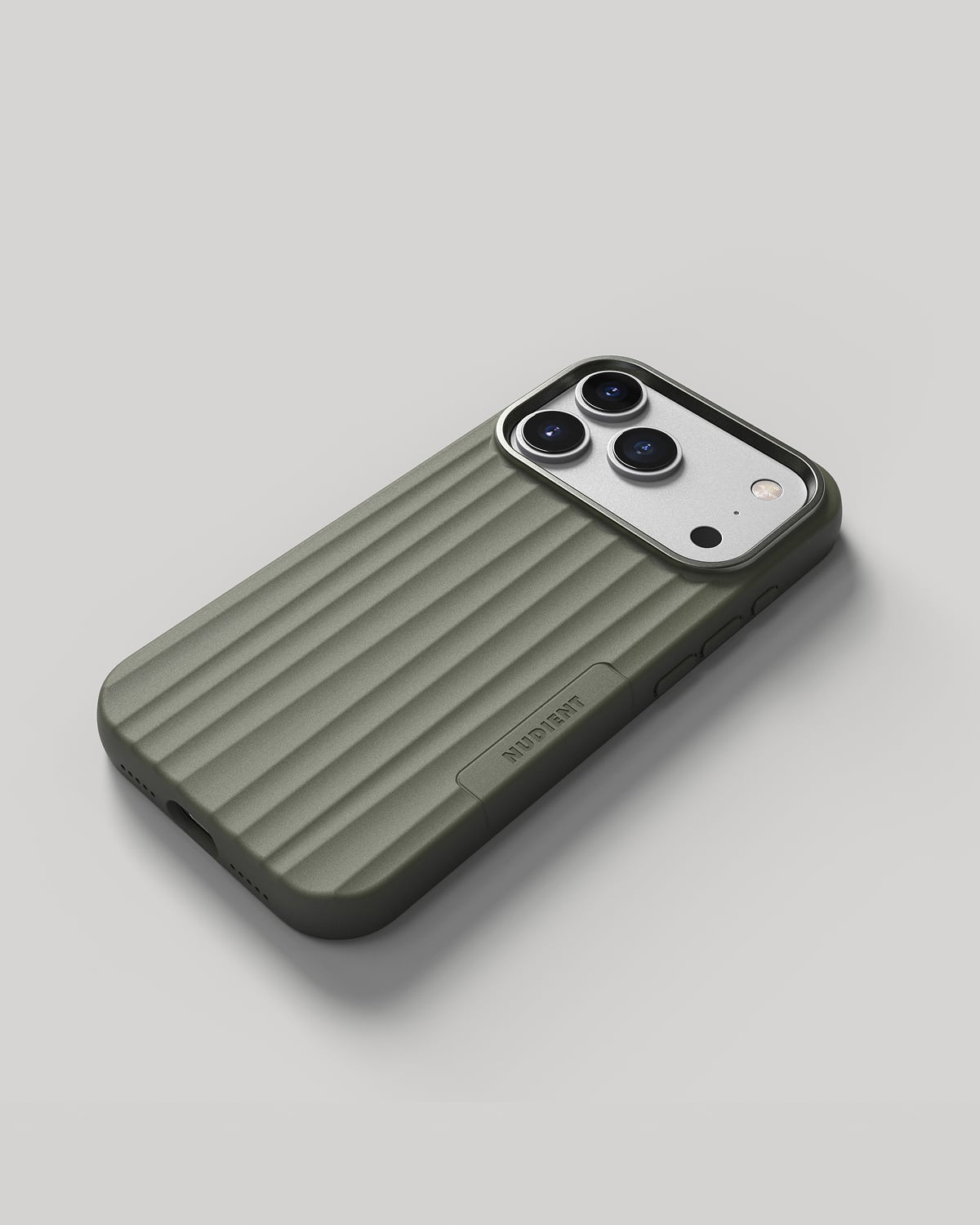 Bold Case - iPhone 17 Pro - Linen Beige & Olive Green