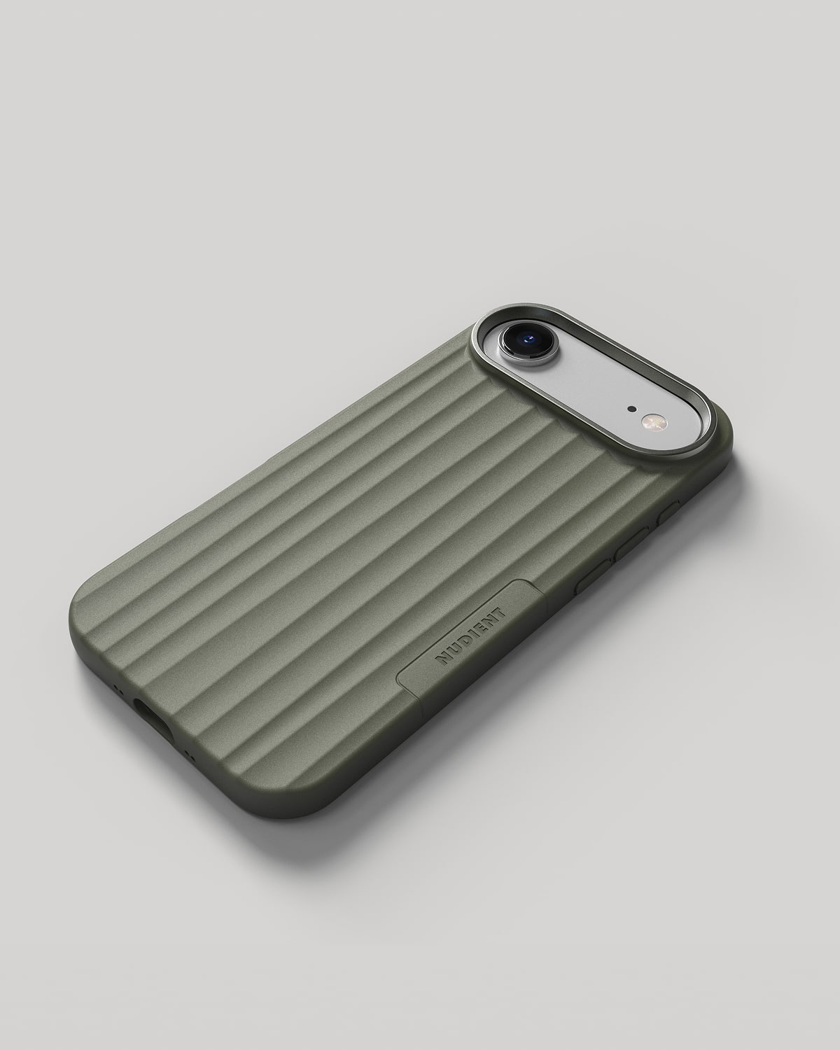 Bold Case - iPhone Air - Linen Beige & Olive Green