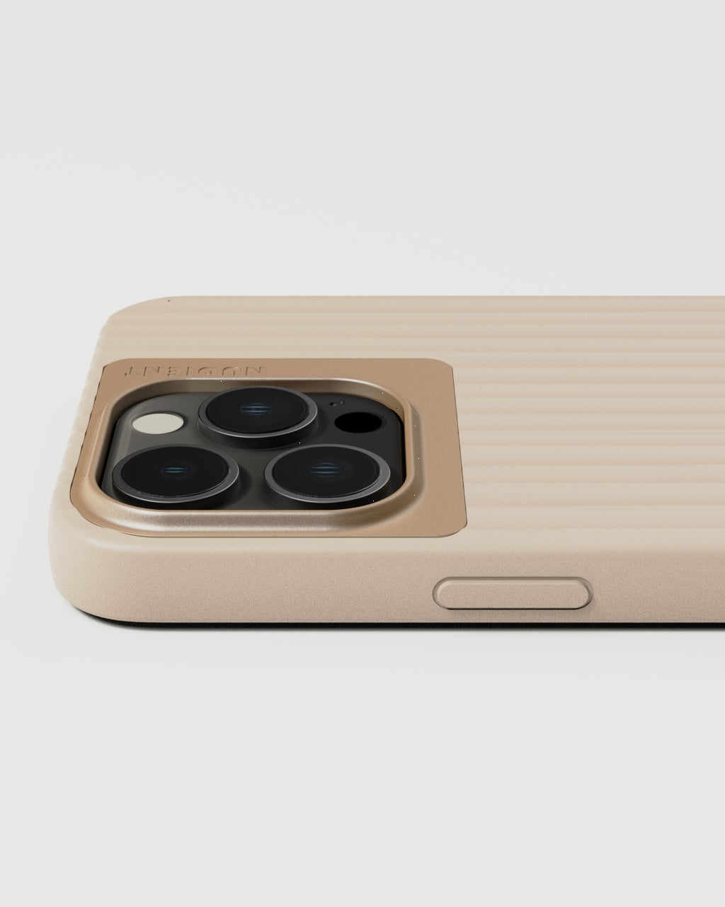 Bold Case - iPhone 15 Pro - Linen Beige & Olive Green