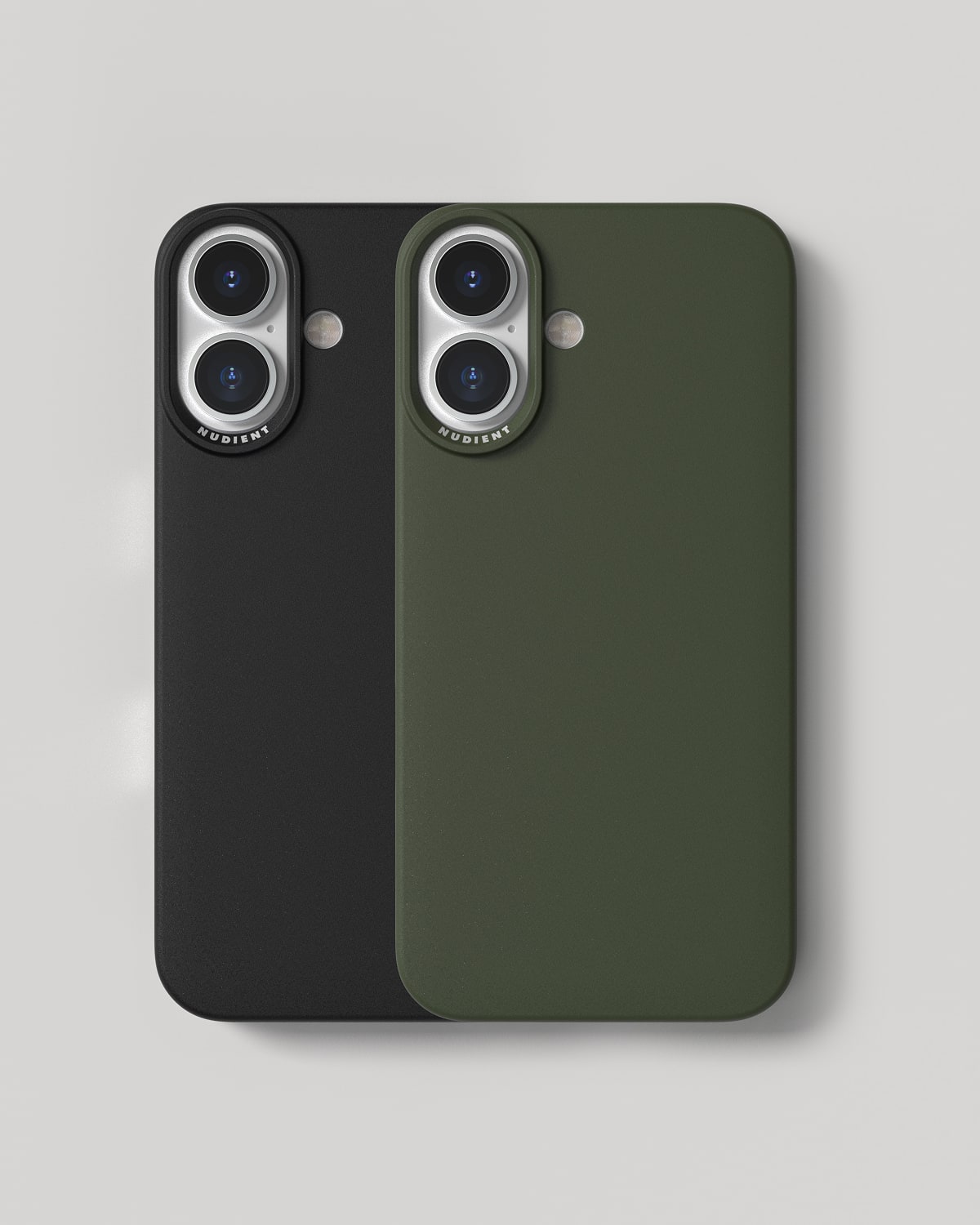 Thin Case - iPhone 16 - Ink Black & Pine Green