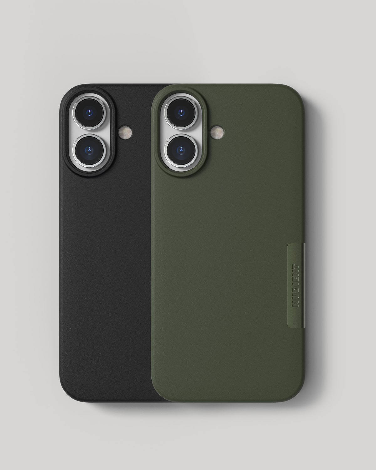 Thin Case - iPhone 17 - Ink Black & Pine Green